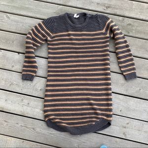 Striped Sweater Dress